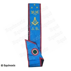 Fascia massonica – RSAA – Maestro – Squadra e compasso + JB