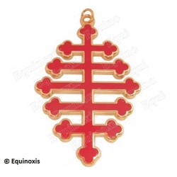 Bijou maçonnique de cordon – Croix de Commandeur – 33° grado – RSAA