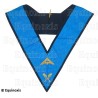 Collare massonico – RSAA – 4° grado – Premier Surveillant – Ricamo a macchina – Vente grossiste