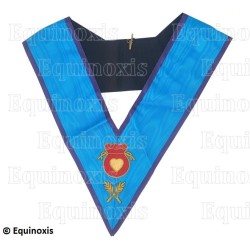 Collare massonico – Memphis e Misraim – Hospitalier – Ricamo a mano – Vente grossiste