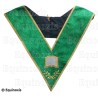 Collare massonico –  Rito Cerneau – Orateur – Ricamo a macchina – Vente grossiste
