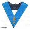 Collare massonico – Rito Francese Groussier – Secondo Sorvegliante – Ricamato a mano