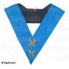 Collare massonico – Rito Francese Groussier – Segretario – Ricamato a mano