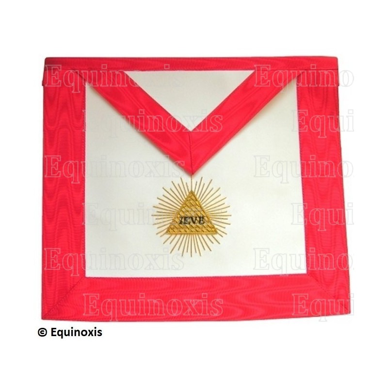 Tablier maçonnique en faux cuir – RSAA – 13° grado – Vente grossiste