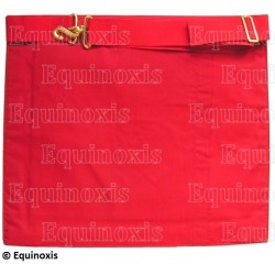 Tablier maçonnique en faux cuir – RSAA – 13° grado – Vente grossiste