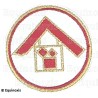 Patch massonico – RSAA – Ex Maestro Venerabile – Ricamato a macchina