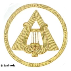 Badge / Macaron – Arco Reale Inglese – Officier National – Grand Organiste – Ricamo a mano