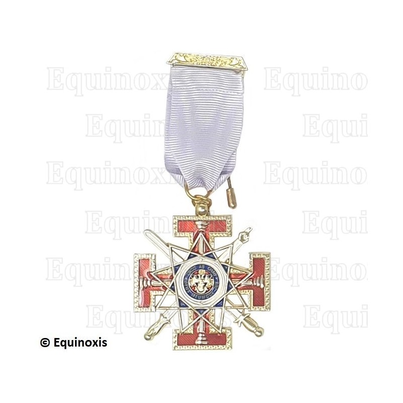 Médaille maçonnique – RSAA – 33° grado – Grand Croix – Avec ruban