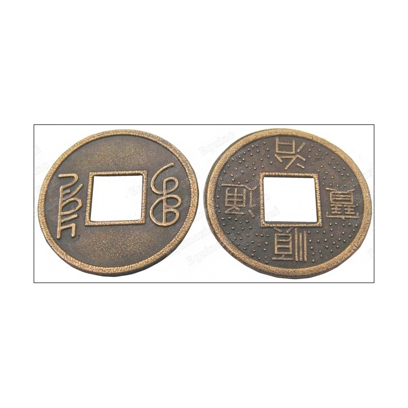 Monete cinesi Feng-Shui – 14 mm – Lotto da 10