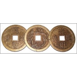 Monete cinesi Feng-Shui – 45 mm – Lotto da 10 – Vente grossiste
