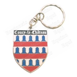 Portachiavi regionale – Blasone Coucy-le-Château
