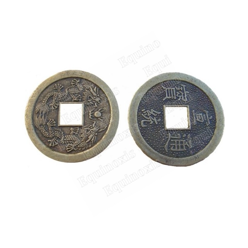 Monete cinesi Feng-Shui – 38 mm – Lotto da 10