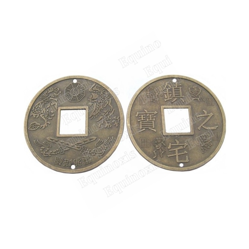 Monete cinesi Feng-Shui – 65 mm – Lotto da 20