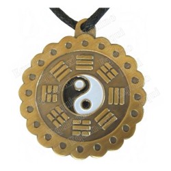 Ciondolo Feng-Shui – Pa Kua & Tao – Bronzo satinato
