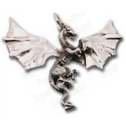 Ciondolo in argento sterling 925e – Ciondolo drago 2