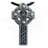Ciondolo celtico – Croce celtica 7 – Metallo argentato