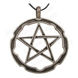 Ciondolo simbolico – Pentagramme dans cercle