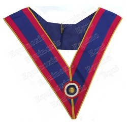 Collare massonico – La Marque – Officier Provincial actif – Cocarde tricolore